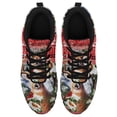 thumbnail image 2 of Deer Christmas Running Shoes Sneakers Mesh Black Size 6, 2 of 5