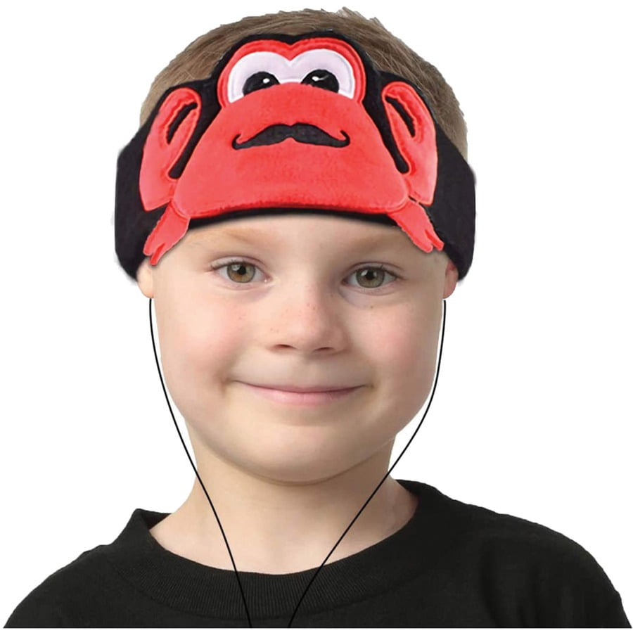 Contixo Kids OverEar Headphones Red & Black, H1Crab