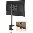 thumbnail image 1 of ErGear Monitor Mount for 13-32" Computer Screens, Improved LCD/LED Monitor Riser, Height/Angle Adjustable Single Desk Mount Stand,Holds up to 17.6lbs, Black - EGCM12, 1 of 5