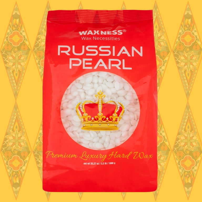Waxness, Polymer Blend Premium Hard Wax Beads, 2.2 lb, White