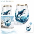 thumbnail image 2 of Cute Drinking Glasses Printed Juice Cup, Unique Drinking Glasses with Colorful Pattern for Water Iced Tea 03-As Shown, 2 of 4