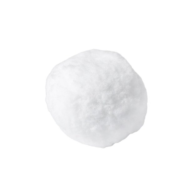 Lote de bolas de piel blanca, pompón de Navidad, juguetes, árbol de Navidad, colgante para niños, decoraciones para el hogar, accesorios de tela de 1cm a 6cm