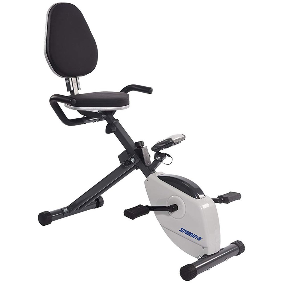 foldable recumbent exercise bike