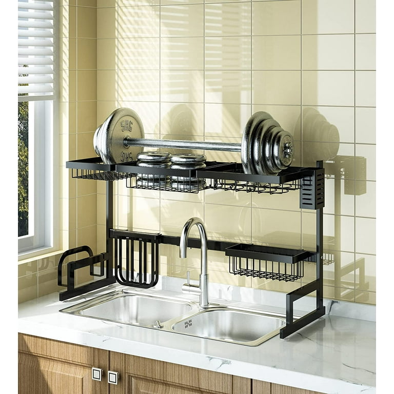 Adjustable Over-The-Sink Dish Drainer