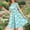 Green A, variant on SGFCWSX Girls Sleeveless Dress A-Line Casual Floral Print Round Neck Summer Dresses for Kids Blue Size 11-12 Years