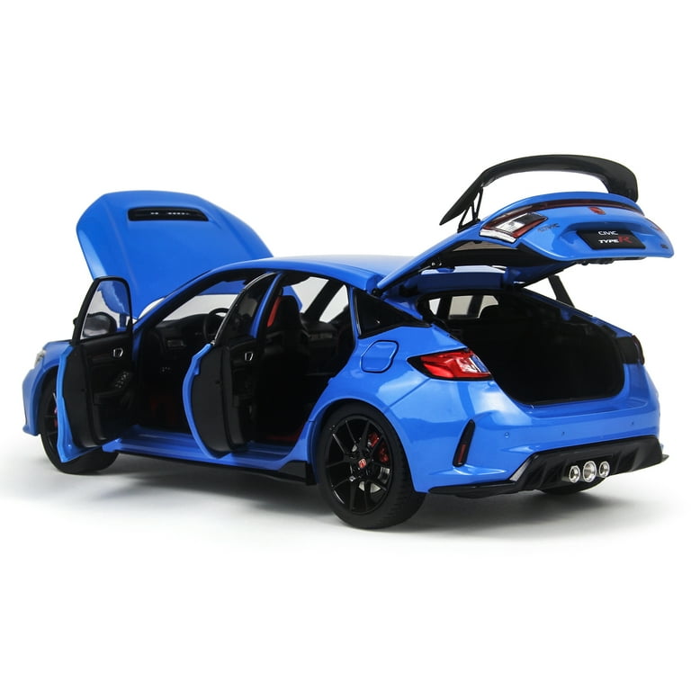 1:18 Scale Paudi Honda Civic Type-R FL5 2023 Blue Diecast