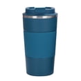 thumbnail image 4 of Insulated Stainless Steel Travel Coffee Mug with Lid, Leakproof Double Wall Thermal Tumbler for Hot and Cold Drinks, Reusable Portable Cup for Daily Use(Black,510ML / 17.2Oz), 4 of 7