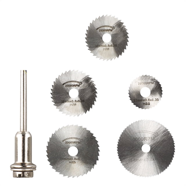 TFixol Circular SawBlades Set for Dremel Rotary Tool Wood Plastics PVC Cut-of Cutting Blading