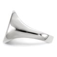 thumbnail image 3 of 14K White Gold Signet Ring, 3 of 5