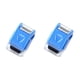 thumbnail image 1 of Advancent Sellos de rodillos confidenciales Información Datos Identidad Bloqueador de direcciones Privacidad Herramientas de tinta de mano Azul 2Conjunto, 1 of 6
