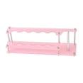 thumbnail image 1 of harper Acrylic Fishing Rod Holder Small Support Bracket Organizer Rack for Fishing Rods Pink, 1 of 9
