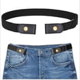 thumbnail image 1 of Cinturón elástico mujer, cinturón sin hebilla Cinturón invisible para pantalones vaqueros Cinturón elástico ajustable Cinturón para mujer Hombre, 1 of 4