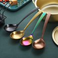 thumbnail image 3 of 304 Stainless Steel Soup Spoon, Table Spoon Dinnerware, Restaurant Supplies, Cooking Tool Set, Tablespoon Measure Spoon, Espresso Spoons(Gold), 3 of 7