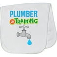 thumbnail image 2 of Inktastic Future Plumber in Training Baby Burp Cloth, 2 of 3