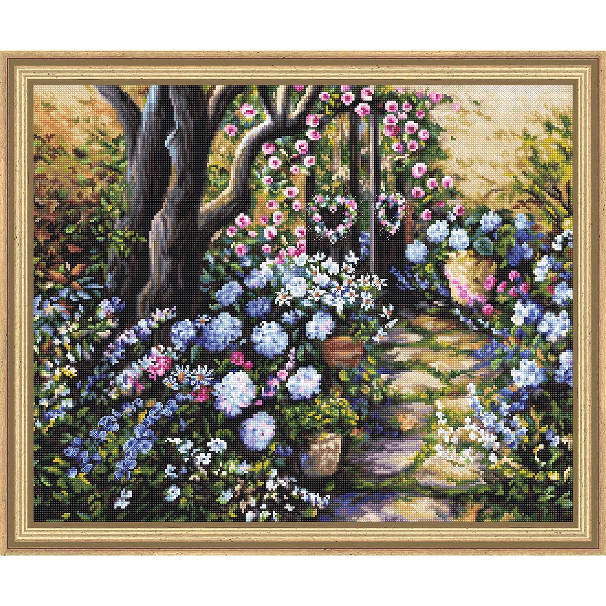 Letistitch Wonderland Garden Counted CrossStitch Kit
