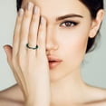 thumbnail image 3 of Crystal Rings For Women Girls Stackable Elastic Rope Beads Rings Nature Gem Stones Joint Finger Jewelry Rings, 3 of 3