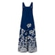 thumbnail image 5 of ICHUANYI Clearance Fashion Womens Pockets Printing Cold Shoulder Suspender Cami Pants Button Jumpsuit(Navy, M) ICHUANYI WER2023080909474, 5 of 5