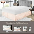 thumbnail image 6 of SGI Bedding 16 Inch Pleated Bed Skirt | Microfiber Bed Skirt | Fade Resistant, Wrinkle Free, Anti-static, Decorative, Extra Storage Space, Clutter-Free | Full, Peach, 6 of 8