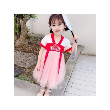 

Topumt Kids Girls Dress Jacket Embroidery Skirt Coat Winter Hoodes Tops