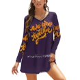 thumbnail image 1 of We Are All In This Together Sweetheart Knot Flared Dress Fashion Design Large Size Loose Dress We Together Motivational, 1 of 5
