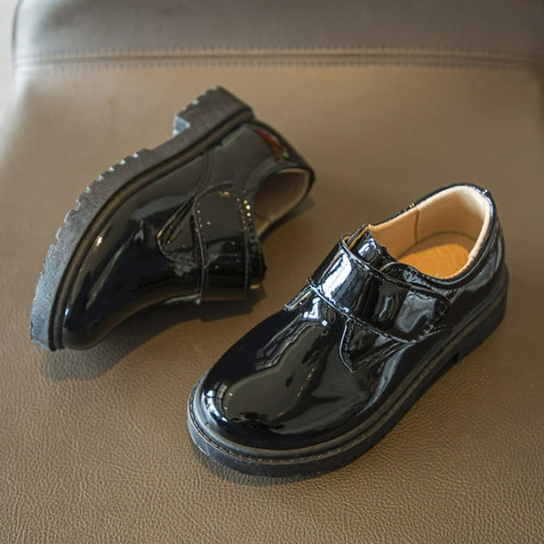 Zapato de vestir para estudiante, zapatos de cuero PU, suela antideslizante, fiesta, zapatos para caminar, cómodo, calzado diario, zapatos formales , 38 Yinane Mocasines de vestir de estudiante