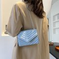 thumbnail image 4 of Bolso bandolera para mujer, ligero, ajustable, con correa de cadena, acolchado, bolso de hombro, 4 of 6