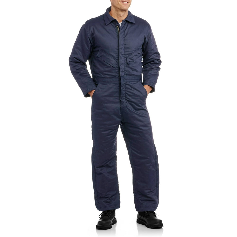Walls Men's Flame Resistant Insulated Coverall, HRC Level 2 Walmart