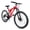 Blue, variant on Aezusy 26" Mountain Bike 21 Speed Steel Frame City Bicycle with Full Suspension for Men Women, Blue