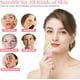 thumbnail image 2 of 1 mini paleta para rostro, ojos y cuello, una herramienta reutilizable para el cuidado de la piel con paletas de belleza facial, para iluminar y tratar la hinchazón de los ojos (rosa), 2 of 4