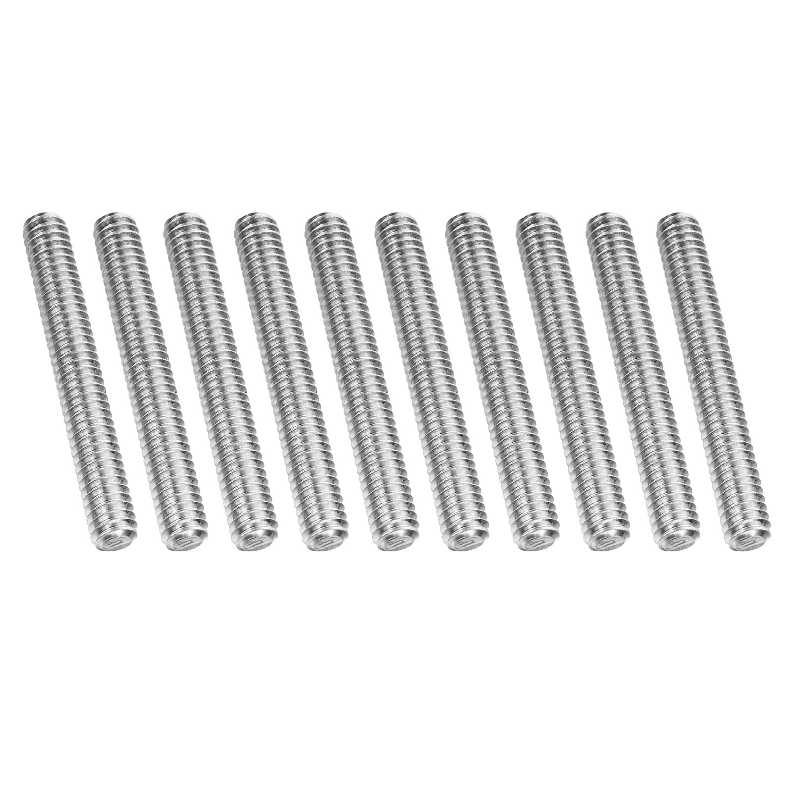 Lot De 5 Tiges Filetées Pleines 3/8-16, Longueur 4.7 Pouces, En Acier Inoxydable 304