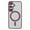 Winered, variant on Magnetic Case for Samsung Galaxy S25 Ultra Compatible with MagSafe Wireless Charging, [Slim & Lightweight] Shockproof TPU Bumper Clear Matte Rugged Acrylic Back Case for Women Men, Gray
