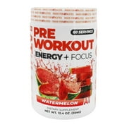 About Time - Athlete Pre Workout Energy + Focus Powder Watermelon - 12.4 oz.