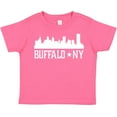 thumbnail image 3 of Inktastic Buffalo New York Ny Cities Skyline Boys or Girls Toddler T-Shirt, 3 of 5