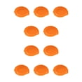 thumbnail image 1 of Cateissary Bandeja para aperitivos, para dulces, cesta de frutas, accesorios para el hogar, simulación de hoja realista, utensilio de cocina Naranja 10Conjunto, 1 of 6