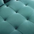 thumbnail image 6 of Modway Valour Modern Style Performance Velvet Sofa in Teal Finish, 6 of 10