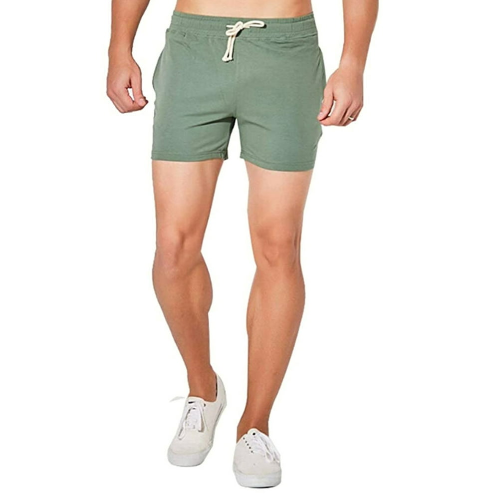 men's sweat shorts with zipper pockets