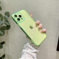 thumbnail image 3 of case for iPhone 14 Pro Max Case, Clear Laser Bling Glitter Cute Holographic Love Heart Pattern,Slim and Soft TPU Anti Scratch Shockproof Case for Women Girls Back Cover Fl Green, 3 of 13