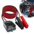 thumbnail image 2 of Heavy Duty Portable Emergency Car Jump Starter Cables Kit, 12AWG Copper Booster Cables with 5.9FT Clamps & Carrying Bag for Automotive, Motorcycle, RV, & Lawn Mower, 2 of 8