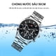 thumbnail image 2 of De pulsera Relojes para hombre, reloj de pulsera de cuarzo de lujo, reloj informal de negocios para hombre, reloj luminoso a la moda, reloj resistente al agua, 2 of 8