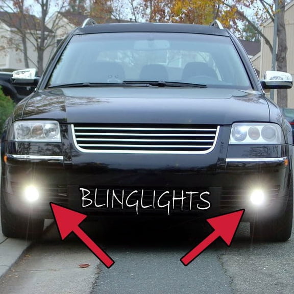 For 1998 1999 2000 2001 2002 2003 2004 2005 Volkswagen VW Passat B5 Xenon Fog Lamps Lights Foglamps Kit