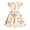 Beige, variant on NAISIBABY Girls Easter Dresses, Summer Casual Crewneck Ruffles Sleeve Kids Flare Flowy Dresses Multicolor Size 14