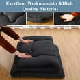 thumbnail image 6 of HA-EMORE Futon Mattress Japanese Floor Mattress Sleeping Mattress for Floor Foldable Mattress Tatami Mat Roll Up Mattress Camping Mattress Pad, 6 of 9