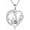 B01 January, variant on 925 Sterling Silver Book Lover Necklace Reading Pendant for Women Christmas Graduation Gift Jewelry for Student Friends Classmate Book Lover