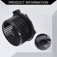 thumbnail image 4 of Conjunto de Motor de Ventilador de Calefacción HVAC Unique Bargains No.19130001 para Cadillac CTS SRX STS Metal Duradero Plástico 1 Pc Negro, 4 of 6