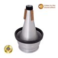 thumbnail image 4 of Taza Trumpet Mute Libretto AC011-6, totalmente de aluminio, 4 of 5