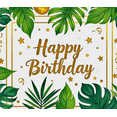 thumbnail image 3 of Tropical Leaf Pineapple Themed Happy Birthday Banner Party Decoration Background Backdrop Photography Props for Birthday Parties Celebrations and Photo Shoots, 3 of 7