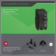 Square D QO 60A Double-Pole Standard Trip Circuit Breaker QO260CP