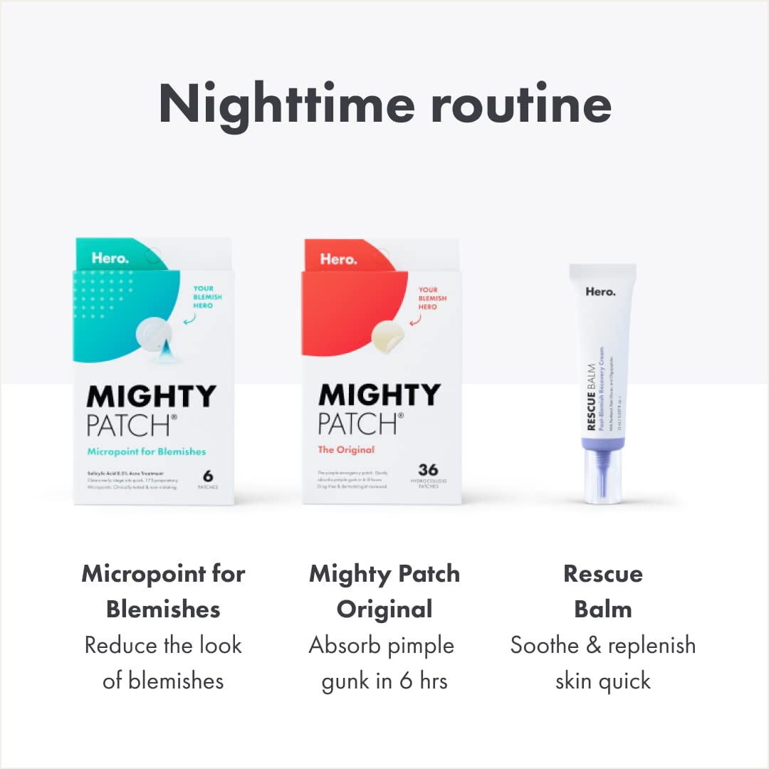 Mighty Patch™ Original Pimple Patch, Hero Cosmetics