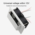 thumbnail image 3 of Eigraketly Universal DC 12V coche RVs ventilación de aire lateral reemplazo vehículo remolque Camper barco techo ventilación extractor Herramientas eléctricas Negro, 3 of 6