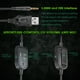thumbnail image 5 of Onikuma 3.5mm Auriculares con cable Auriculares con audífonos con micrófono RGB Auriculares Control de volumen Control Portátiles Accesorios de audio Oficina Camuflaje Verde Scienceny EL005824-01B, 5 of 7